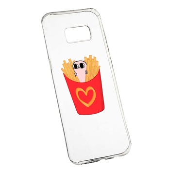 Husa de protectie I Love Chips, pentru Samsung Galaxy S8 Plus, rezistenta la uzura, anti-alunecare, din silicon Premium, 602 Husa de protectie I Love Chips, pentru Samsung Galaxy S8 Plus, rezistenta la uzura, anti-alunecare, din silicon Premium, 602