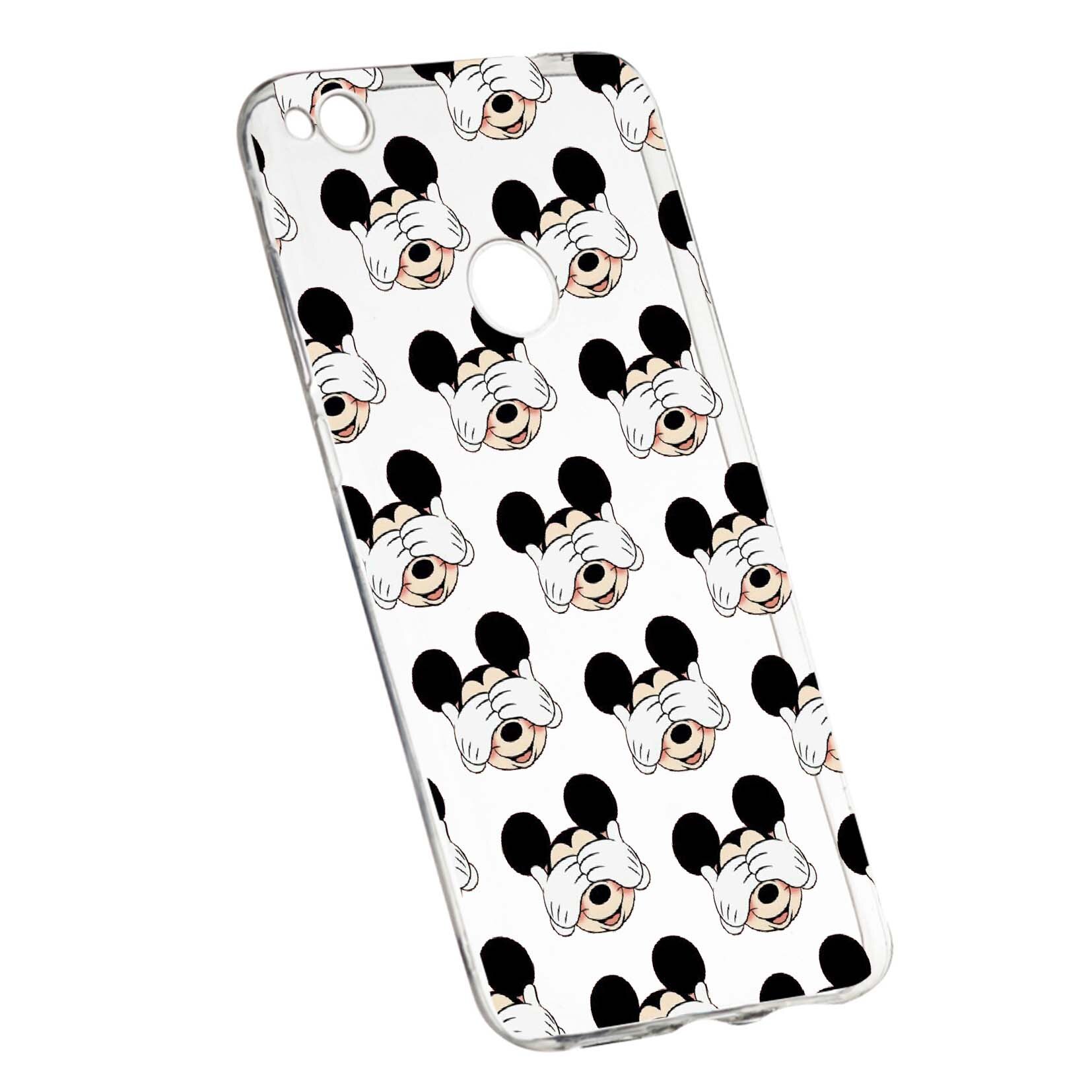 Husa de protectie Mini Mouse, pentru Huawei P9 Lite 2017/P8, rezistenta la uzura, anti-alunecare, din silicon Premium, 603