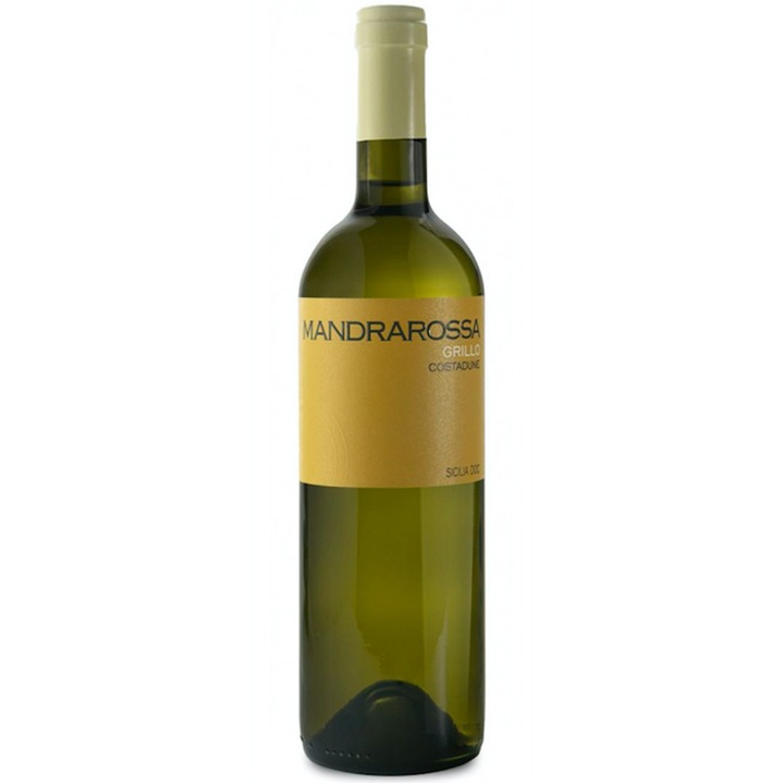 Vin Alb Mandrarossa Grillo Costadune D.O.C, 0.75l