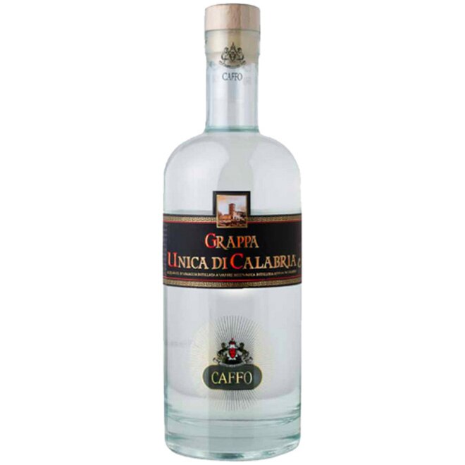 Grappa Caffo, Grappa Unica Di Calabria, 40%, 0.7 l