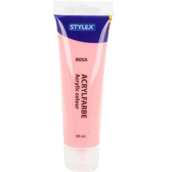 Culoare acrilica 83 ml Stylex roz deschis Culoare acrilica 83 ml Stylex roz deschis