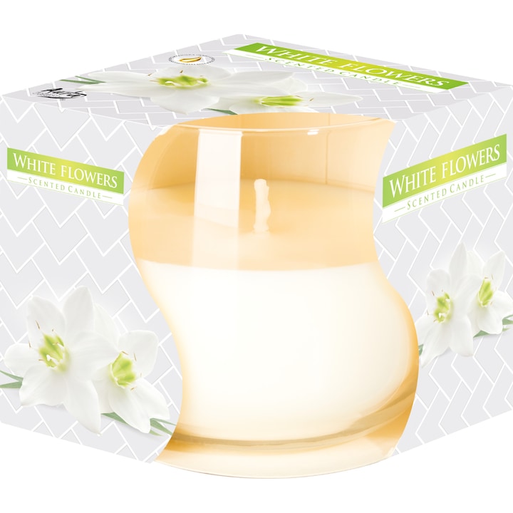 Ароматна свещ Bispol White Flowers
