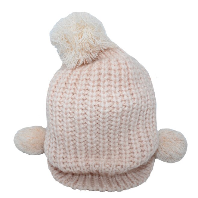 Caciula originala din tricot cu design clasic, D&J Exclusive, crem universala