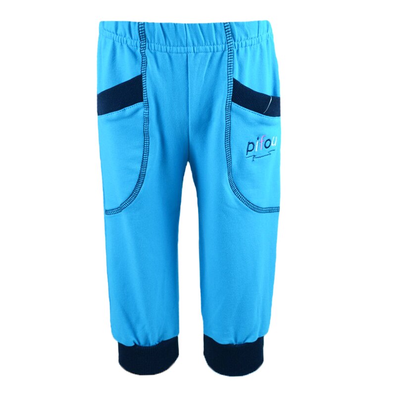 Pantaloni sport pentru baieti Pifou PPB-49, Albastru, 80 cm