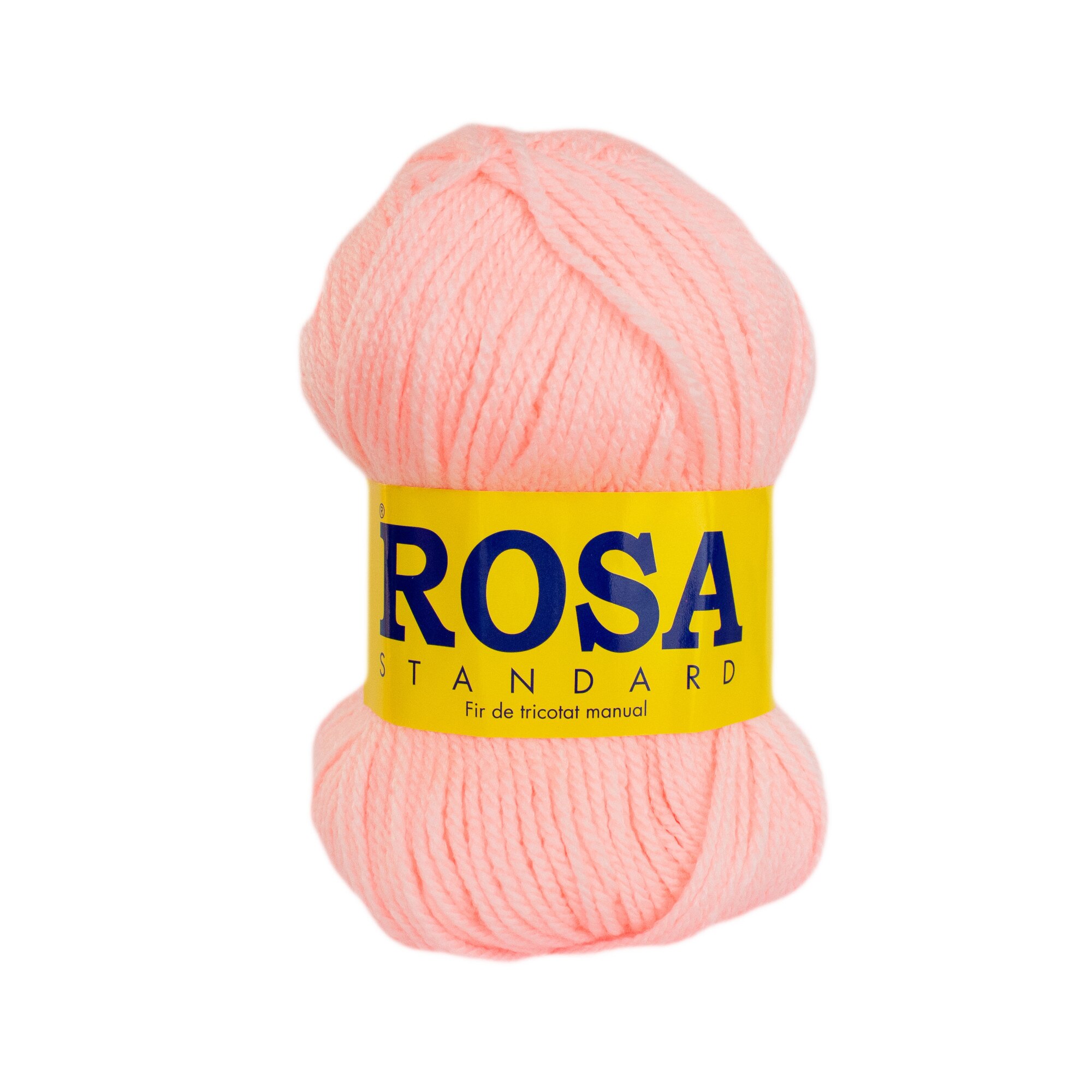 Pachet fir tricotat 5 bobine, Rosa Standard 201, acril 100%, 0.375 g/pachet, roz deschis