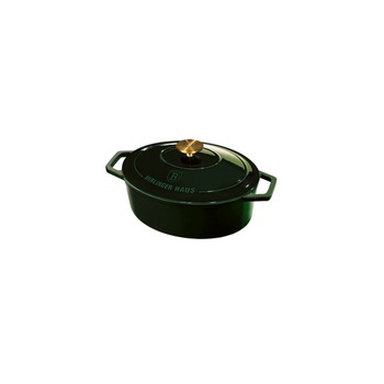 Cratita ovala cu capac 30 cm, fonta, Berlinger Haus, BH6505 Cratita ovala cu capac 30 cm, fonta, Berlinger Haus, BH6505