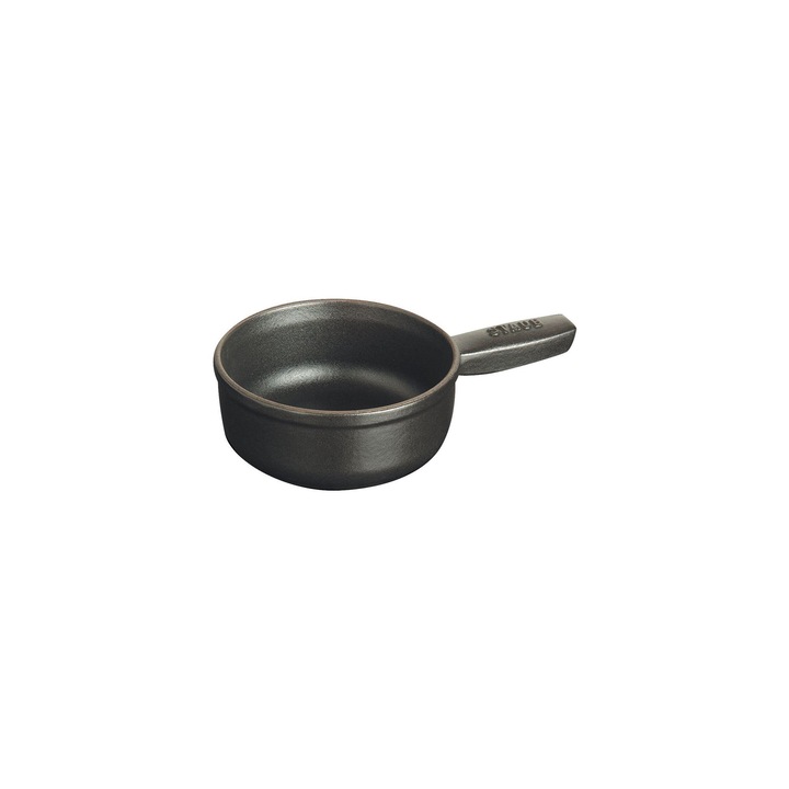 Mini-oala Fondue, 12 cm/ 0,35 l, Black - Staub