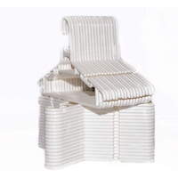 Set 36 umerase Highliving, plastic, albe pentru bebelusi
