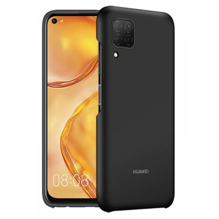 Huawei P40 Lite műanyag hátlap, Fekete