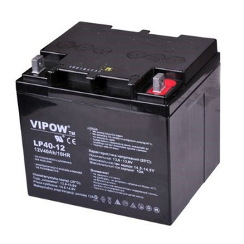 Acumulator Vipow Gel Plumb 12V 40Ah bat0222 Acumulator Vipow Gel Plumb 12V 40Ah bat0222