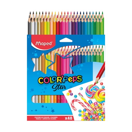 Cvetni Molivi Maped Color Peps 48 Cvyata Emag Bg