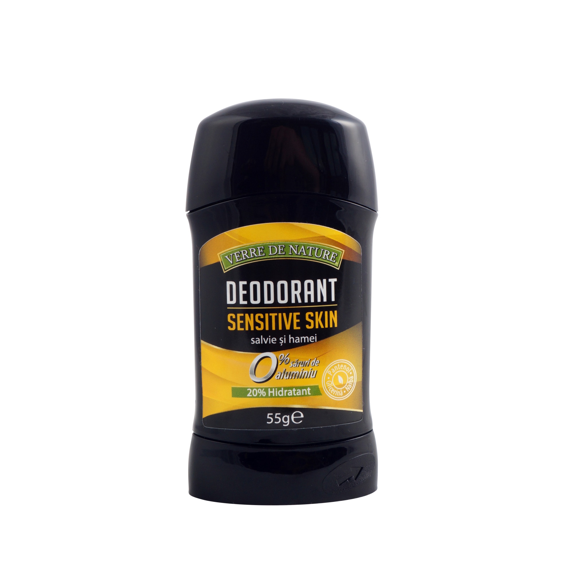 Deostick cu salvie, hamei si nalba Sensitive Skin 0% saruri de aluminiu 55 g