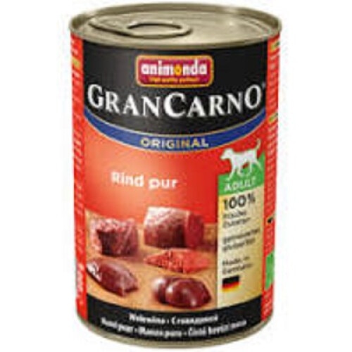 Hrana umeda pentru caini Animonda Gran Carno, Adult, Vita , 400g