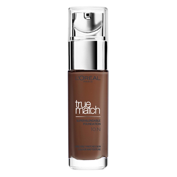Fond de ten L'Oreal Paris True Match, 10N Cacao, 30 ml