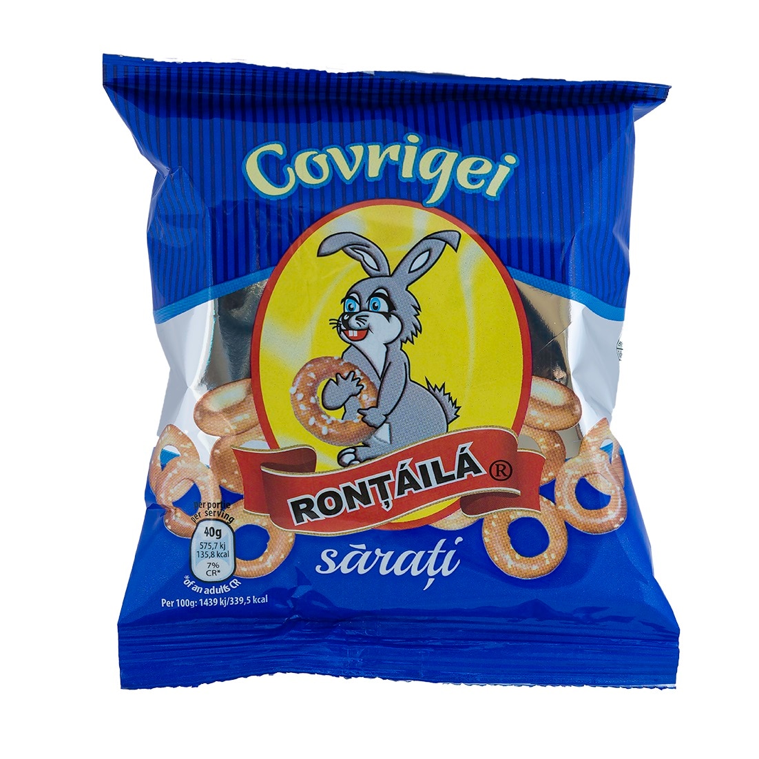 Covrigei sarati Rontaila - cutie cu 20 pungi