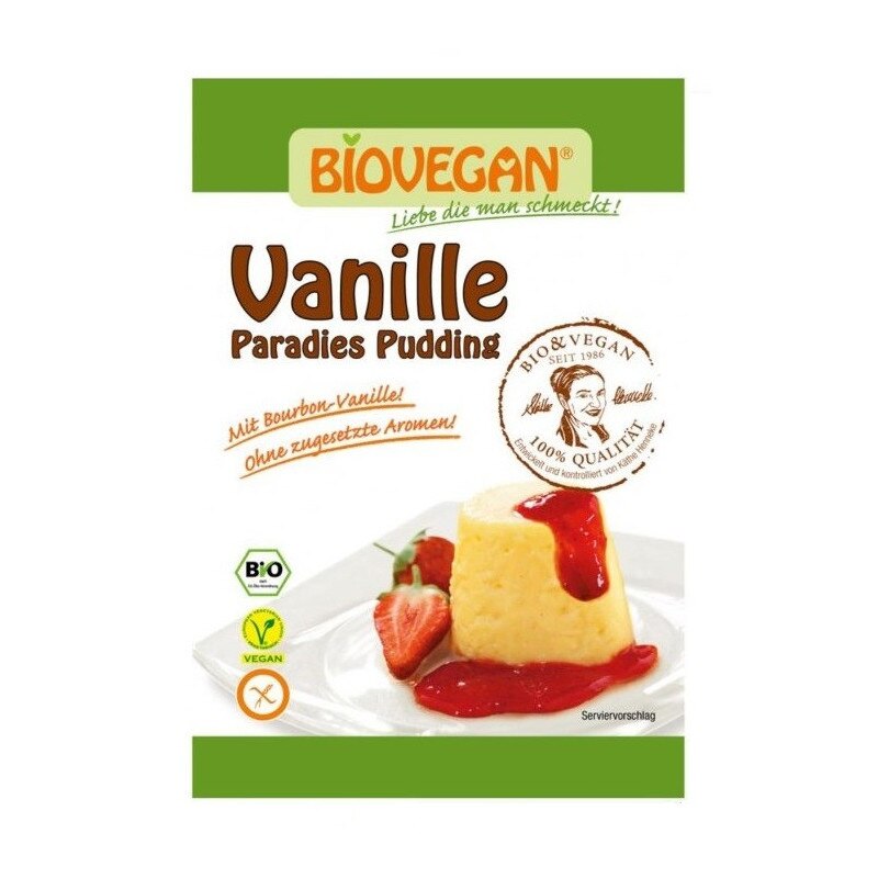 Budinca de vanilie, Bio, Biovegan 33g