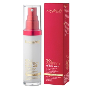 Baza de machiaj cu pro-retinol si extract de goji - Goji Perfect, 30 ML, Bottega Verde Baza de machiaj cu pro-retinol si extract de goji - Goji Perfect, 30 ML, Bottega Verde