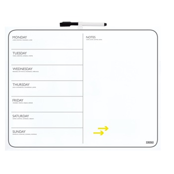 Planner saptamanal magnetic, DESQ 4218, 40x50 cm Planner saptamanal magnetic, DESQ 4218, 40x50 cm