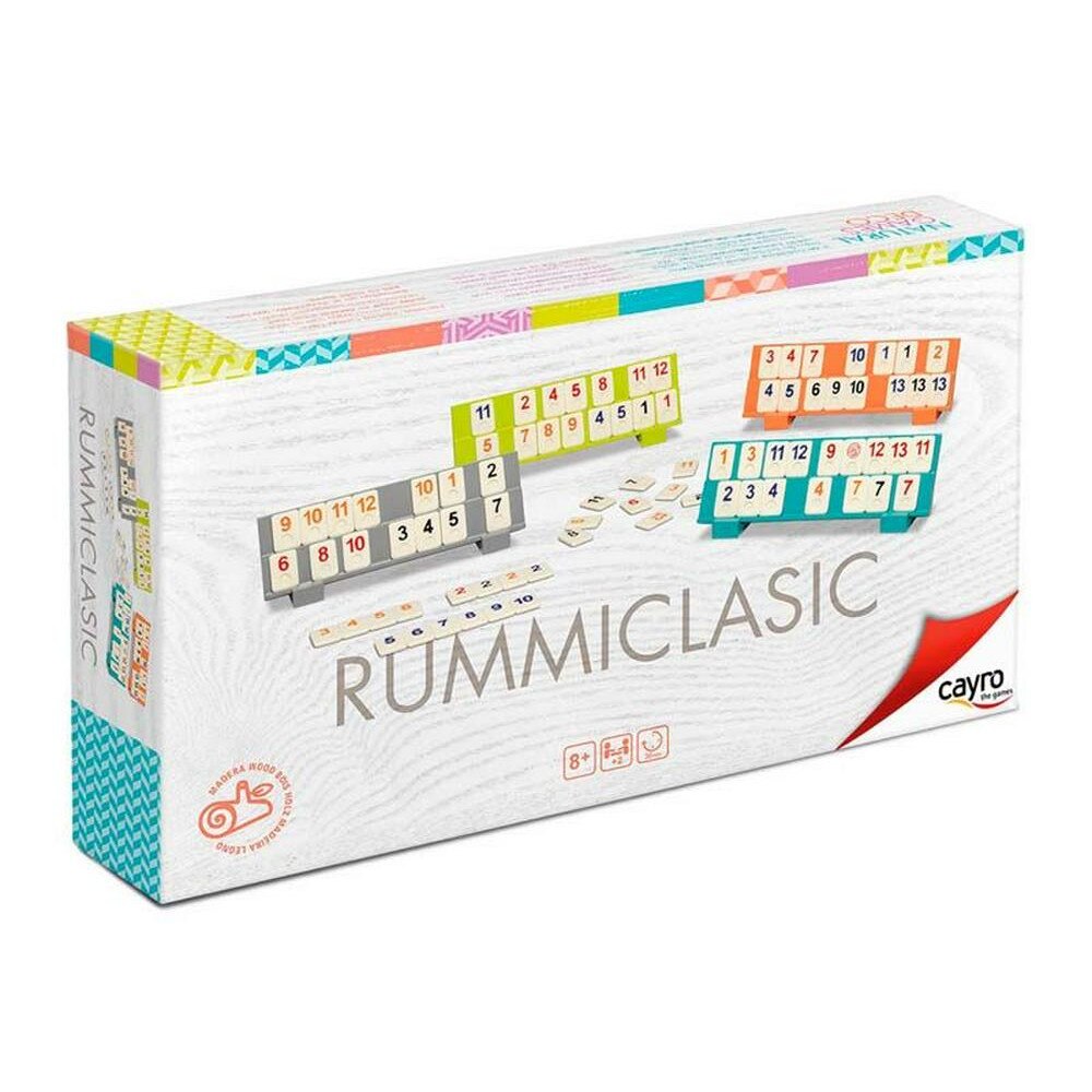 Joc Remy Joc Remi Clasic Deco, din lemn, 8-99 ani, Cayro - eMAG.ro