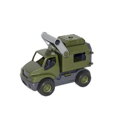 Masina armata CONSTRUCK cu grip , Polesie , 24x13x18,5 cm , Robentoys