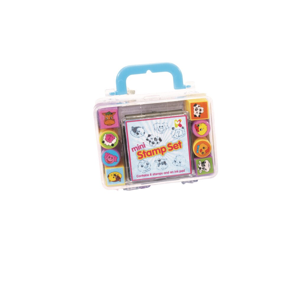 Set Mini stampile si tusiera, Keycraft