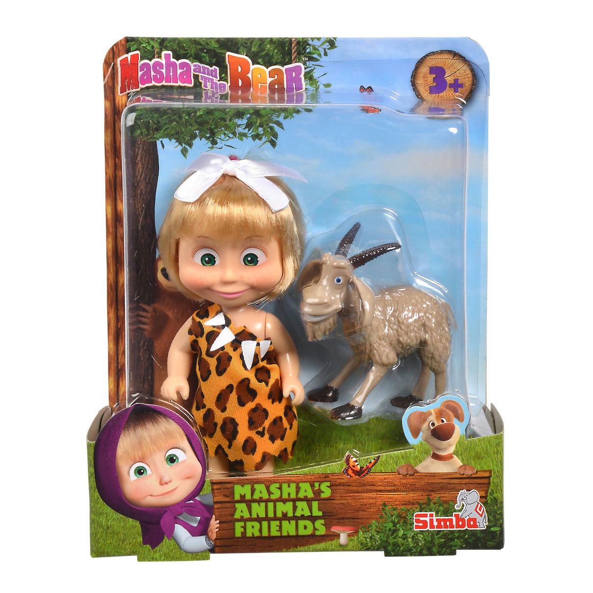 Set de joaca Masha and the Bear - Masha cu tap