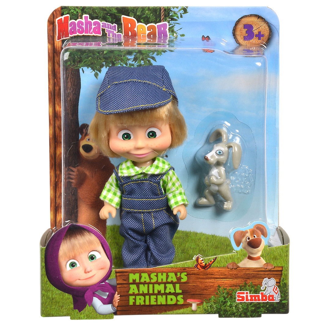 Set de joaca Masha and the Bear - Masha cu iepuras