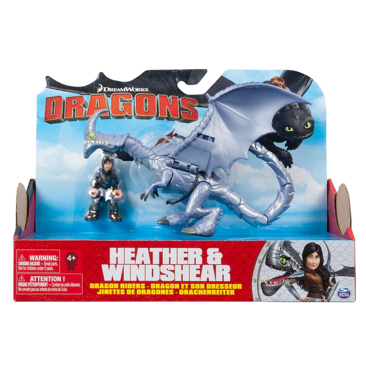 Set figurine How to train your dragon Heather si Windshear eMAG.ro