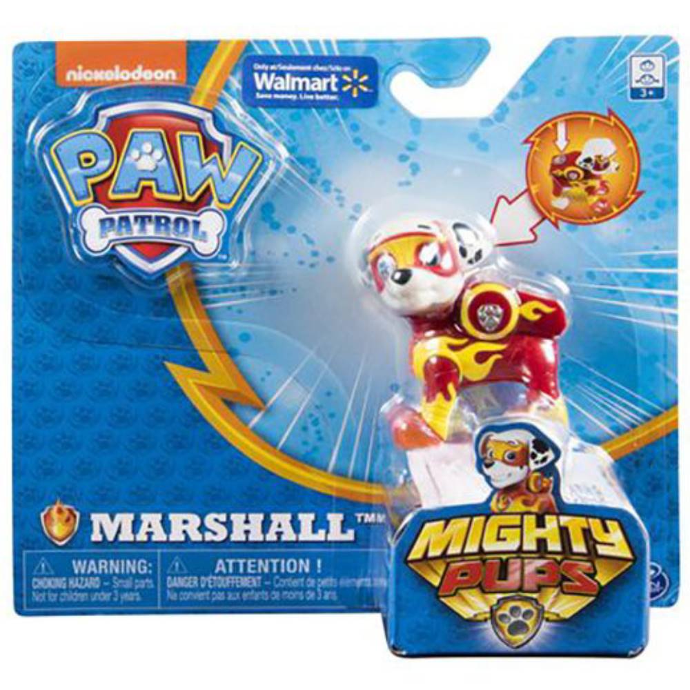 Figurina Paw Patrol Mighty Pups - Marshall