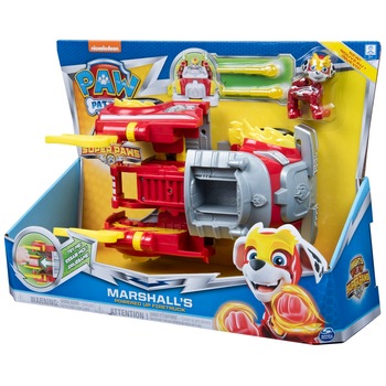 Set de joaca Paw Patrol - Marshall, Power Up Fire Truck Set de joaca Paw Patrol - Marshall, Power Up Fire Truck