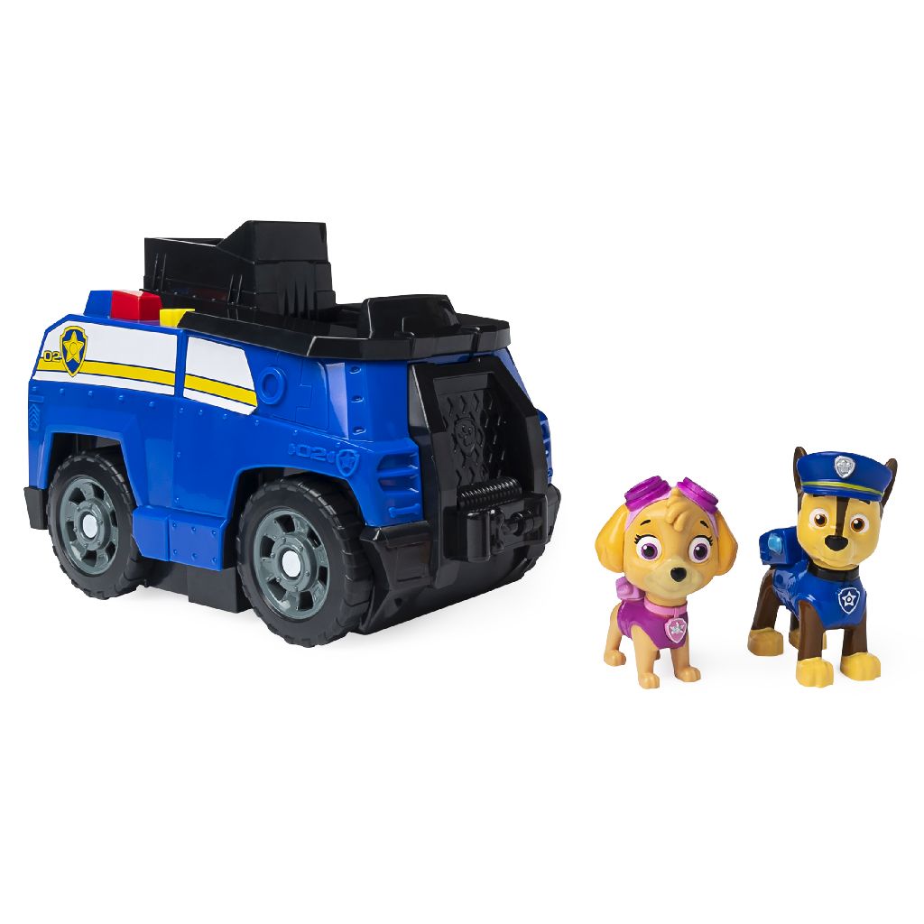 Set Figurine Cu Vehicul 2 In 1 Paw Patrol Chase Emag Ro