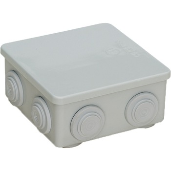 Doza aparenta 100X100X45mm Famatel IP55 cu presetupe Doza aparenta 100X100X45mm Famatel IP55 cu presetupe