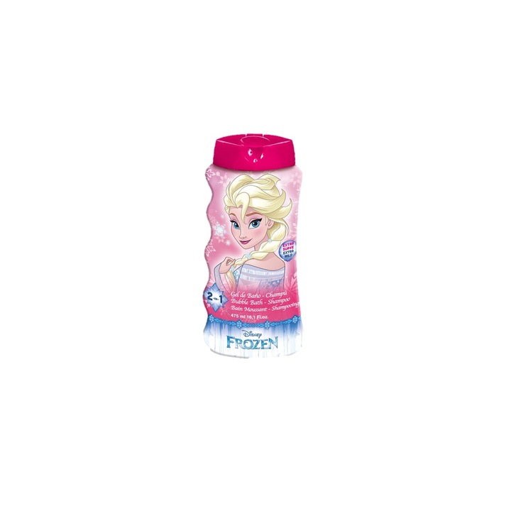 Tusfürdő és sampon 2 az 1-ben, Frozen, lányoknak, 475 ml