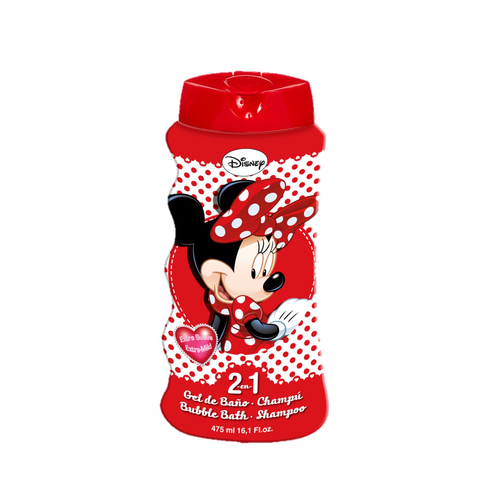Gel de dus si sampon 2 in 1, Minnie Mouse, Fetite, 475 ml