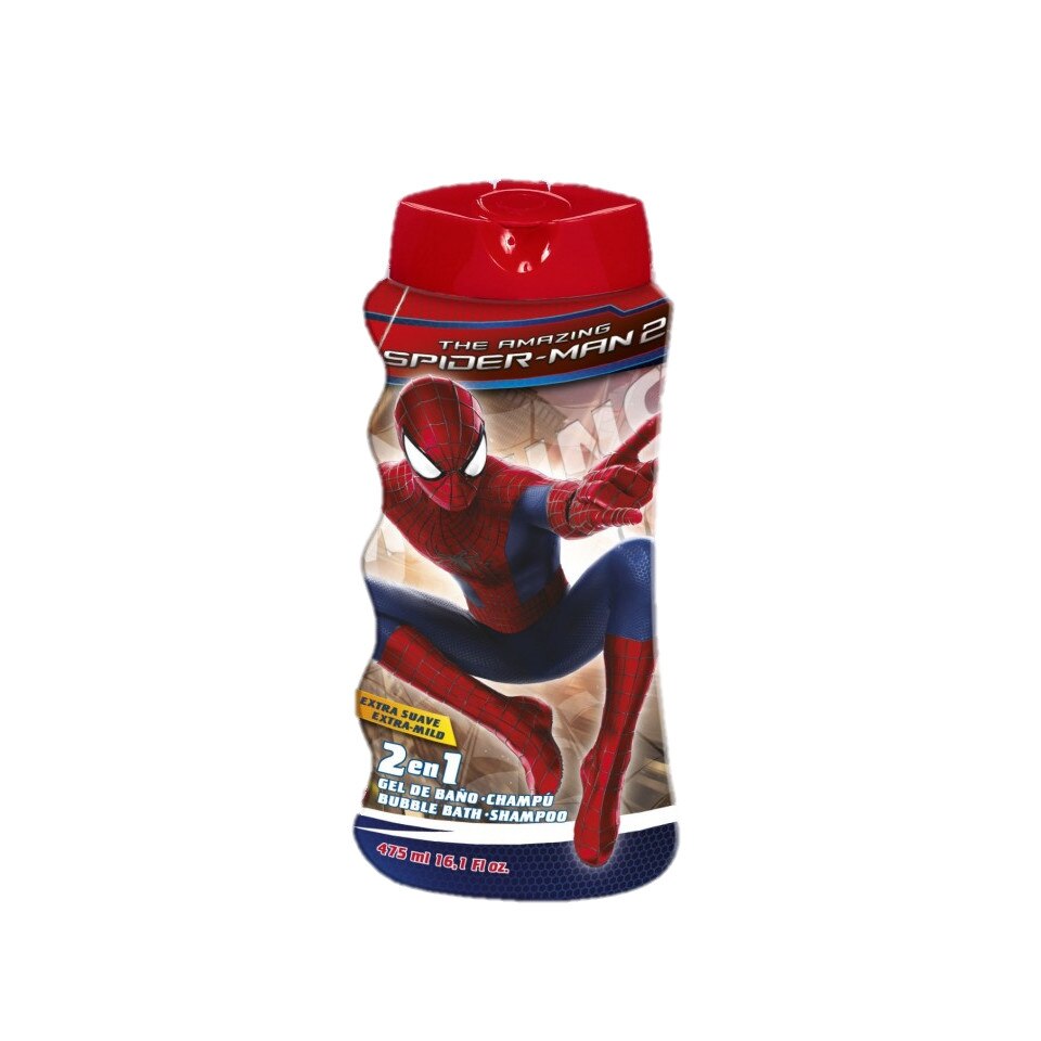 Gel de dus si sampon 2 in 1, Spiderman, Baieti, 475 ml