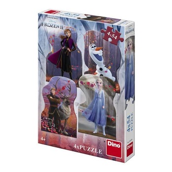 Puzzle 4 in 1 - Frozen II (54 piese) Puzzle 4 in 1 - Frozen II (54 piese)