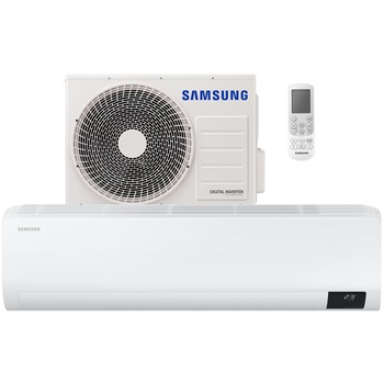 Aparat de aer conditionat Samsung Luzon 18000 BTU, Clasa A++, Fast cooling, Mod Eco, AR18TXHZAWKNEU/AR18TXHZAWKXEU, Alb Aparat de aer conditionat Samsung Luzon 18000 BTU, Clasa A++, Fast cooling, Mod Eco, AR18TXHZAWKNEU/AR18TXHZAWKXEU, Alb