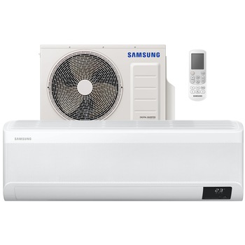 Aparat de aer conditionat Samsung Wind-free Elite 12000 BTU Wi-Fi, Clasa A+++/A+++, MDS, Filtru Tri-Care, AI Auto Comfort, Fast cooling, AR12TXCAAWKNEU/AR12TXCAAWKXEU, Alb Aparat de aer conditionat Samsung Wind-free Elite 12000 BTU Wi-Fi, Clasa A+++/A+++, MDS, Filtru Tri-Care, AI Auto Comfort, Fast cooling, AR12TXCAAWKNEU/AR12TXCAAWKXEU, Alb