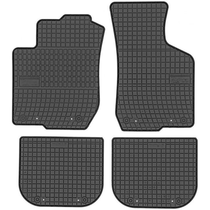 Set 4 covorase auto, din cauciuc, Audi A3 1996-2003