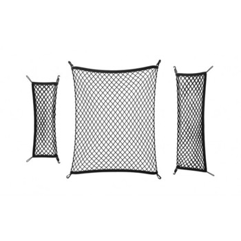 Set 3 plase pentru portbagaj, Skoda Fabia III Combi, negru Set 3 plase pentru portbagaj, Skoda Fabia III Combi, negru
