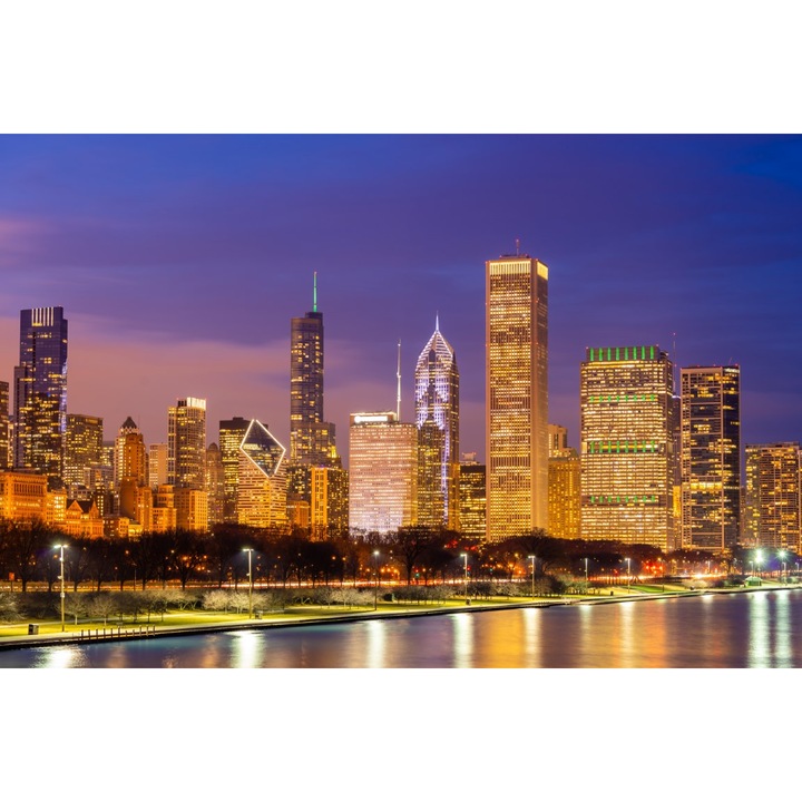 Fototapet de perete autoadeziv si lavabil City31, 250 x 200 cm