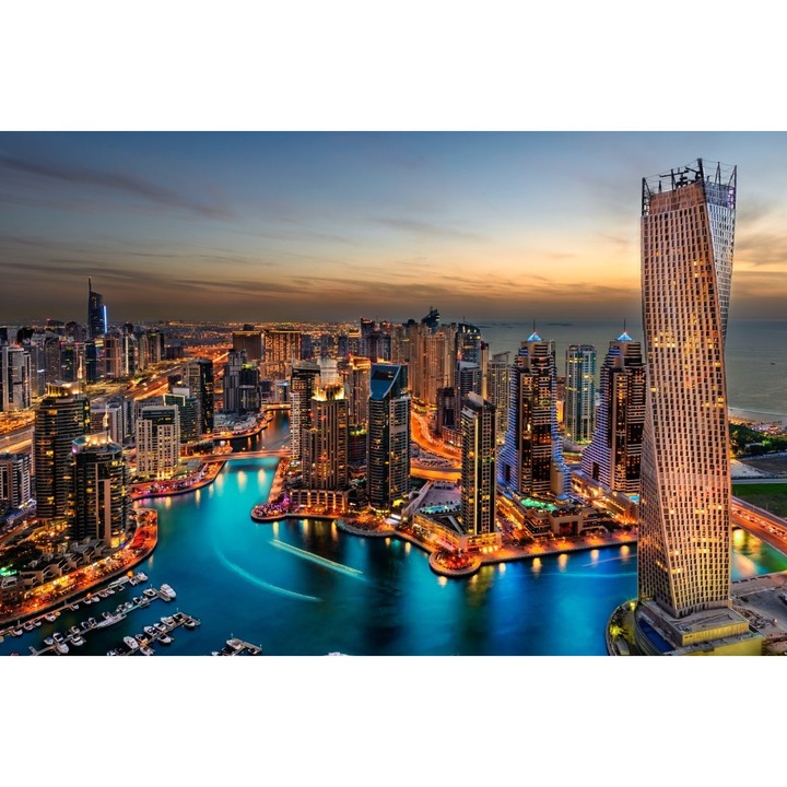 Fototapet de perete autoadeziv si lavabil City5, 400 x 250 cm