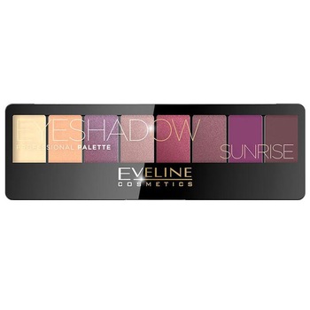 Paleta Profesionala de Farduri EVELINE Sunrise Eyeshadow Palette, 8 nuante Paleta Profesionala de Farduri EVELINE Sunrise Eyeshadow Palette, 8 nuante