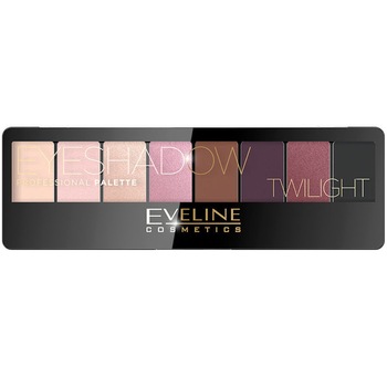 Paleta Profesionala de Farduri EVELINE Twilight Eyeshadow Palette, 8 nuante Paleta Profesionala de Farduri EVELINE Twilight Eyeshadow Palette, 8 nuante