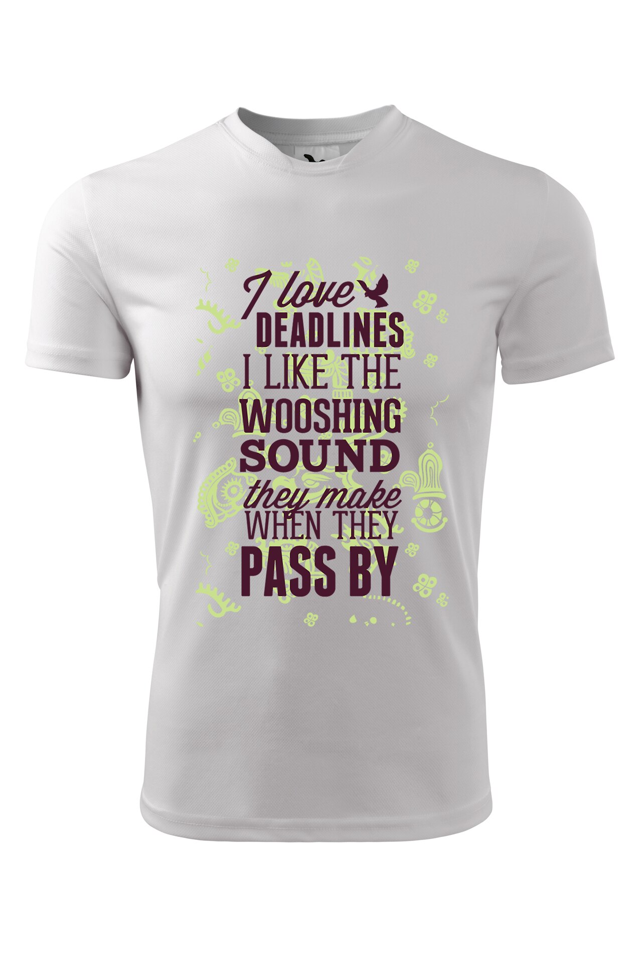 Tricou personalizat, Deadlines, Adler, Alb