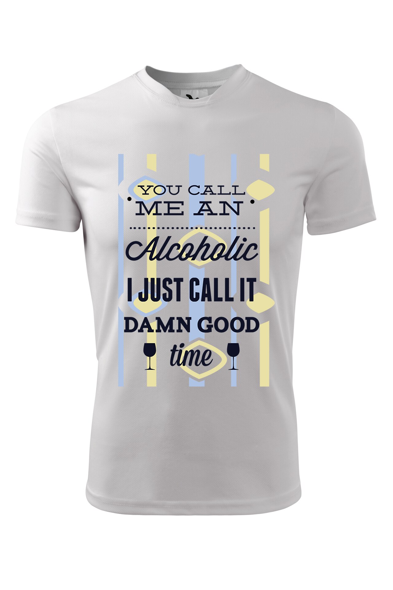 Tricou personalizat, Good Time, Adler, Alb