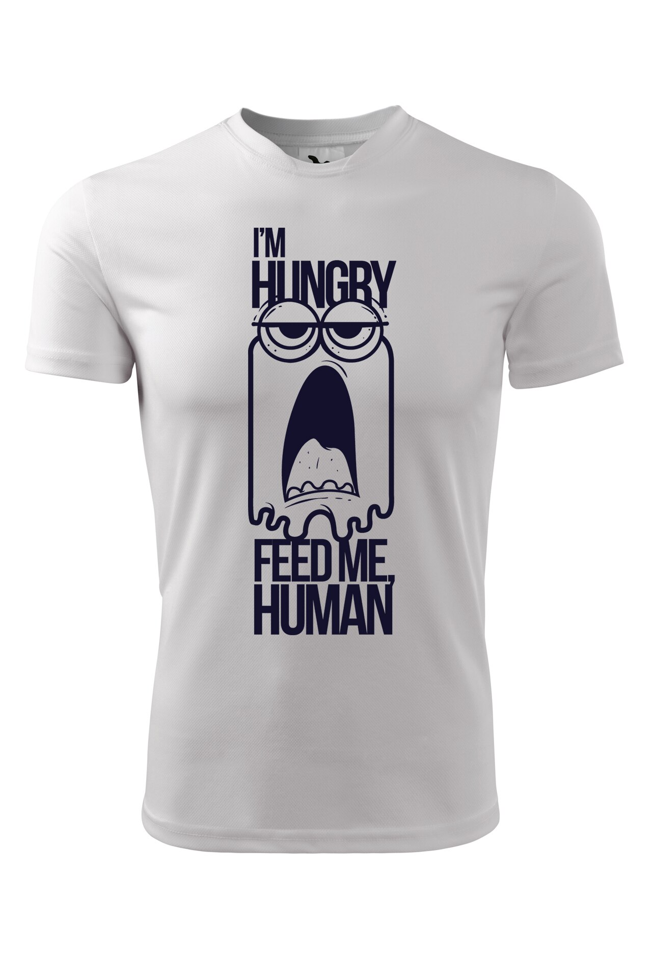 Tricou personalizat, Hungry, Adler, Alb