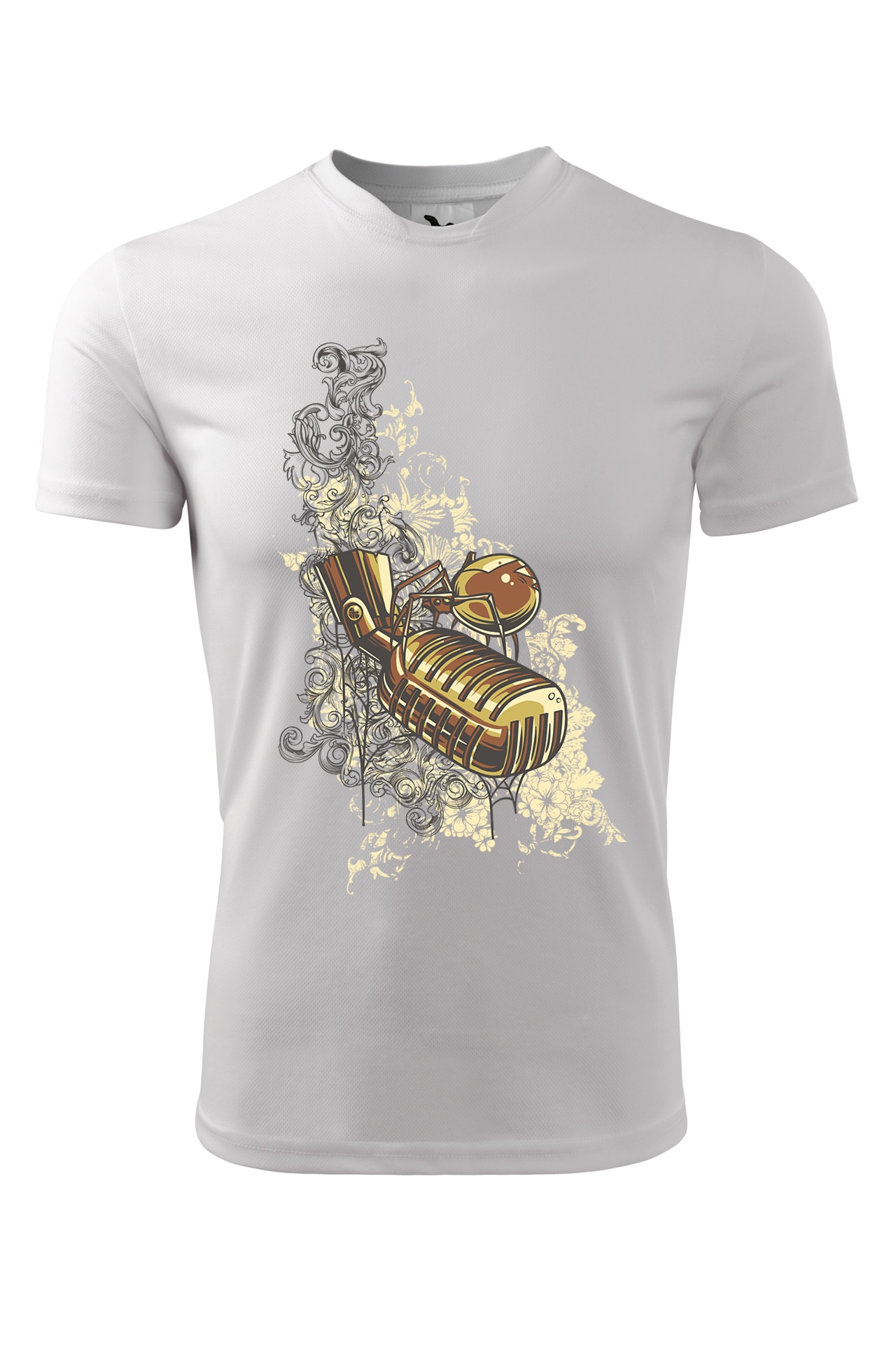 Tricou personalizat, Music Spider, Adler, Alb