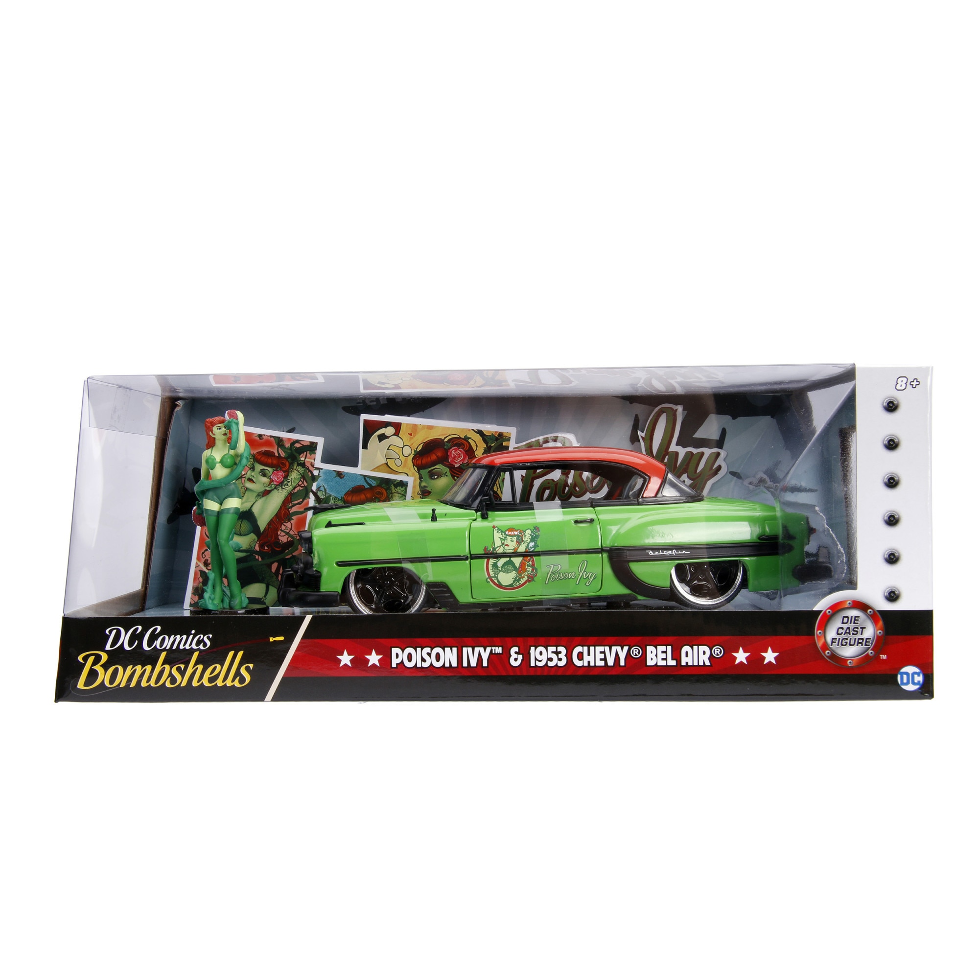 Masinuta diecast Jada Toys - DC Comics Bombshells, Chevy 1953, 1:24
