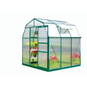 Sera ECOPOL - model CAROLINA 31013, 2,16mx2,16m, structura metalica vitrata cu policarbonat 6mm Sera ECOPOL - model CAROLINA 31013, 2,16mx2,16m, structura metalica vitrata cu policarbonat 6mm